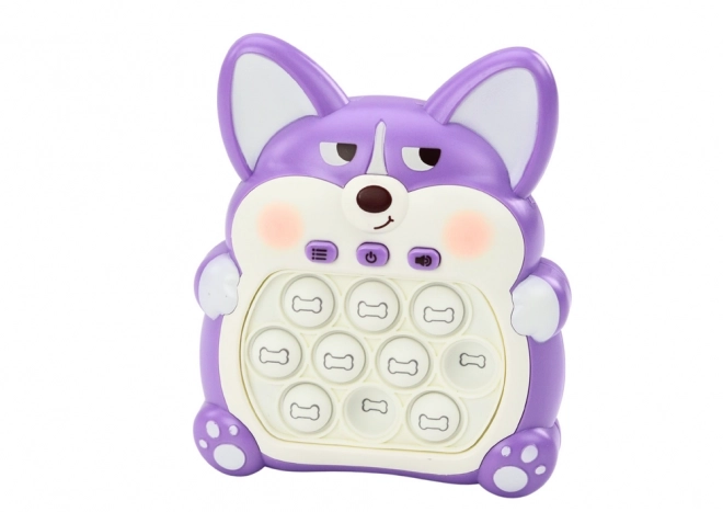 Jeu d'arcade Pop-It Fox pour console 7 modes de jeu Violet