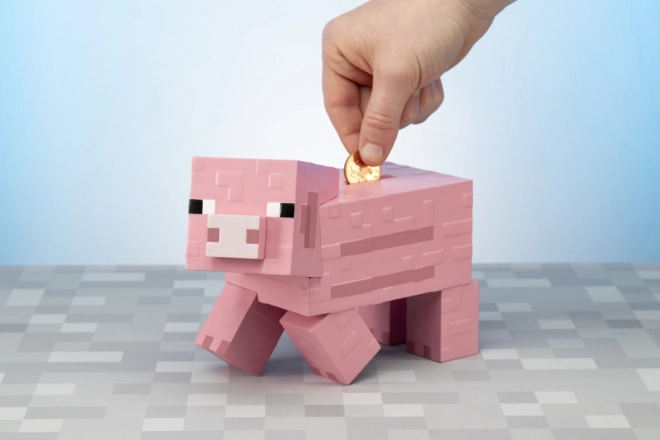 Tirelire Cochon Minecraft