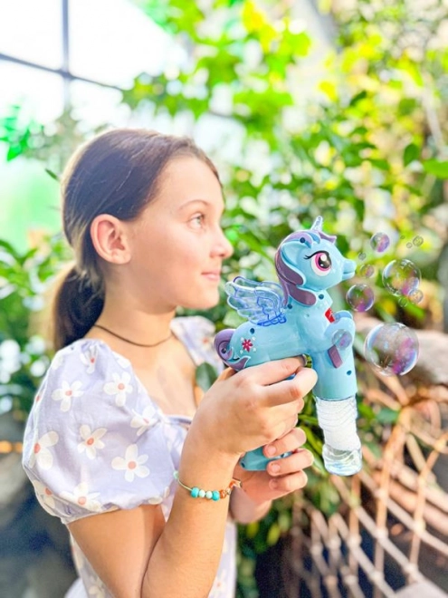 Machine à Bulles Licorne avec Lumière