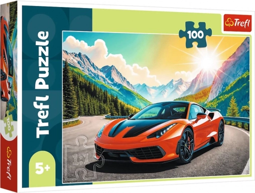Puzzle 100 pièces – course contre la montre Trefl