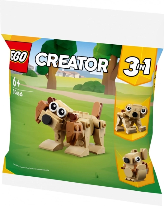 Chien unique en LEGO