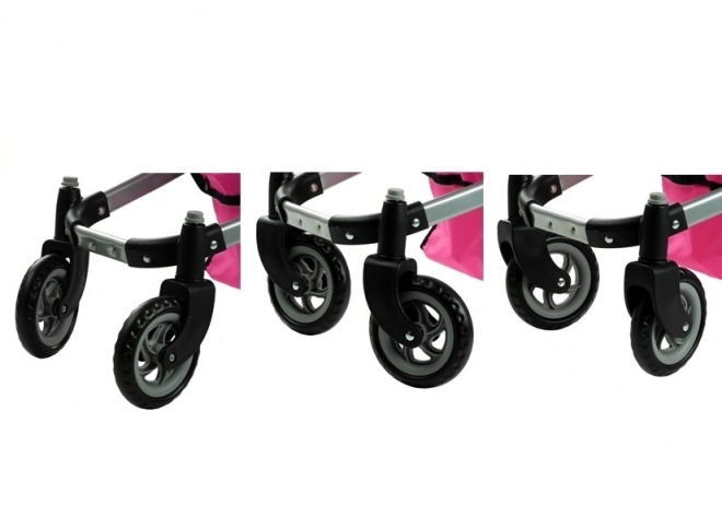 Poussette pour poupées Alice 2 en 1 Bouncer, poussette 2 en 1