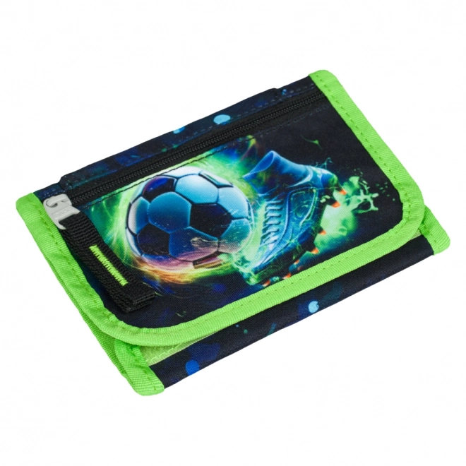 Portefeuille textile pour le cou avec motif de football BAAGL