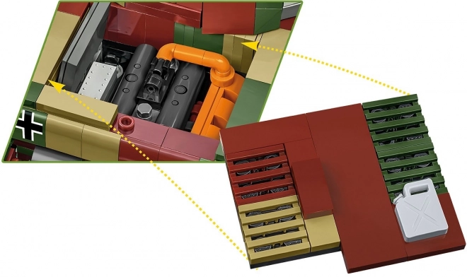 Kit WWII Panzerkampfwagen IV Ausf. G de 1107 pièces