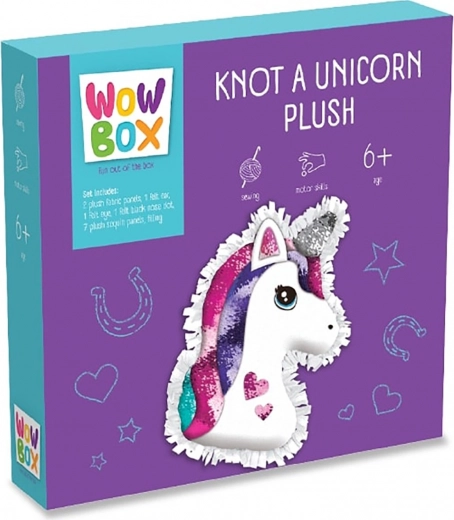 kit créatif coussin DIY licorne
