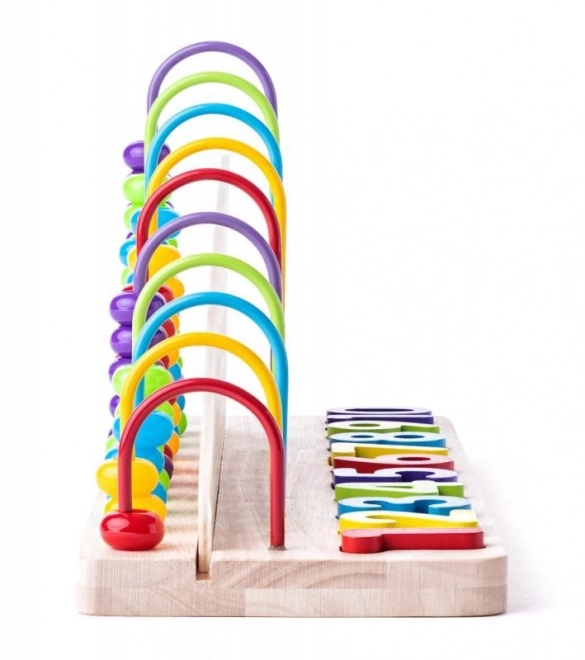 Abacus en bois réversible