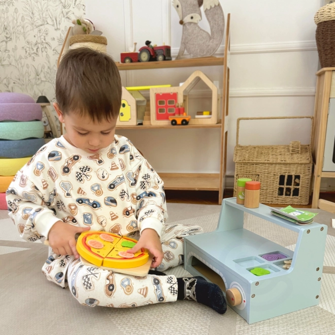 Ensemble de pizza interactif