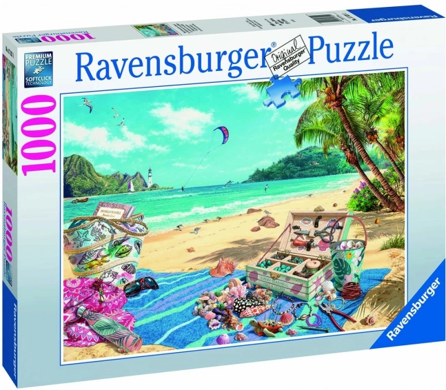 puzzle 1000 pièces collection de coquillages ravensburger