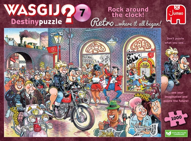 Puzzle WASGIJ Destiny 7: Rock around the Clock! 1000 pièces