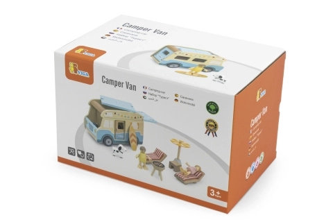 Viga camping-car de plage en bois