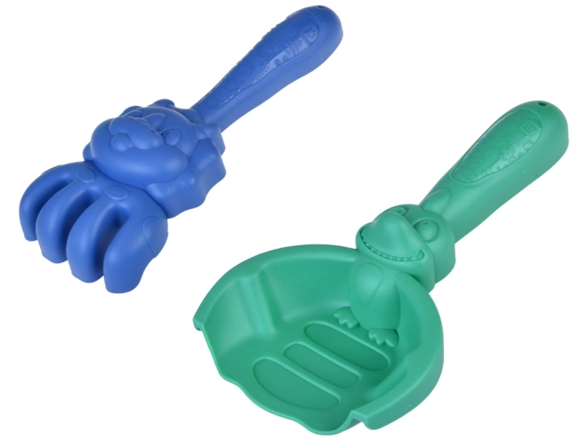 Pelle et râteau pour petites mains