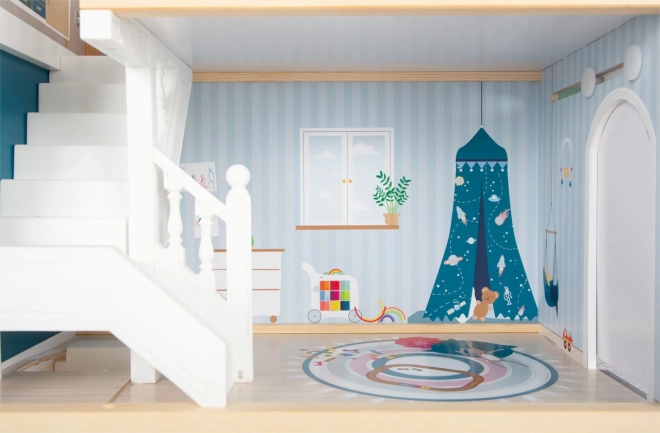 Maison de poupées villa urbaine