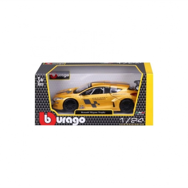 Bburago 1:24 Renault Mégane Trophy Métallique Jaune 18-22115