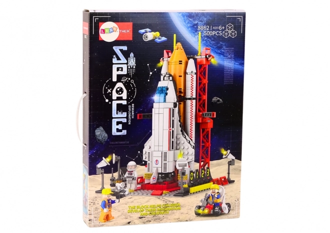 Plateforme de lancement de fusée - ensemble de construction - 500 pièces