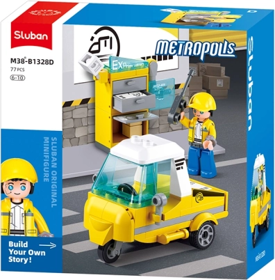 Sluban Metropolis véhicule de livraison