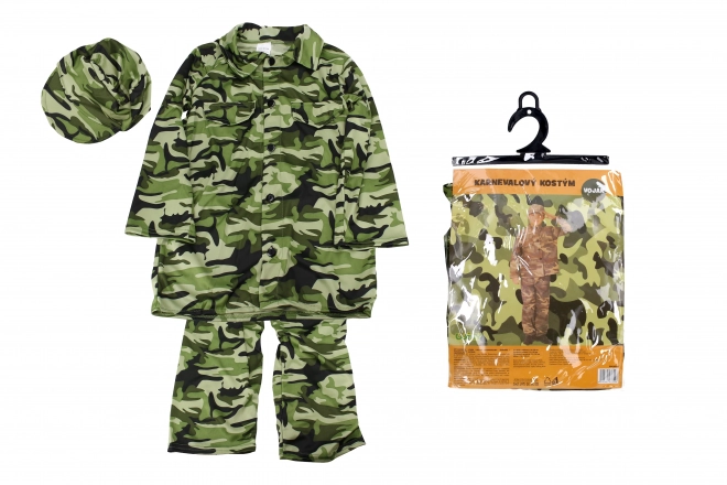 Ensemble de carnaval - soldat M 110-120 cm