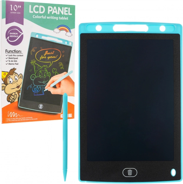 Tablette de dessin électronique 10" pour enfants et adultes – Bleu