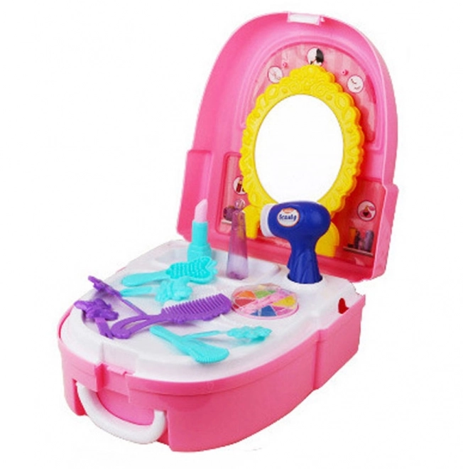 Petite princesse Coiffeuse dans un sac à dos WOOPIE