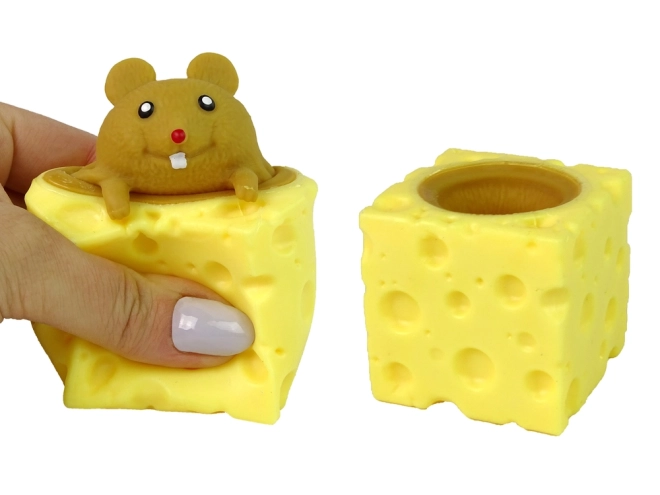 Souris Sensorielle Squishy Fromage Pop It