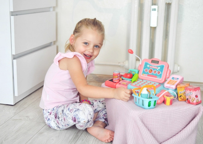 Caisse enregistreuse pour enfants Woopie avec scanner et accessoires