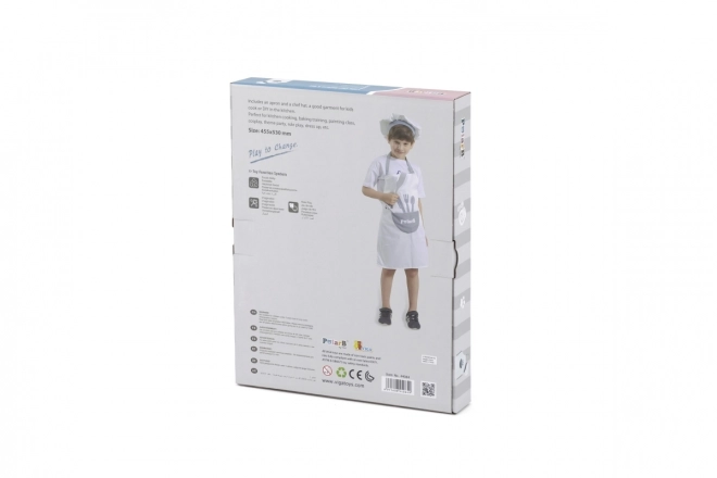Tablier de cuisine et toque pour enfants
