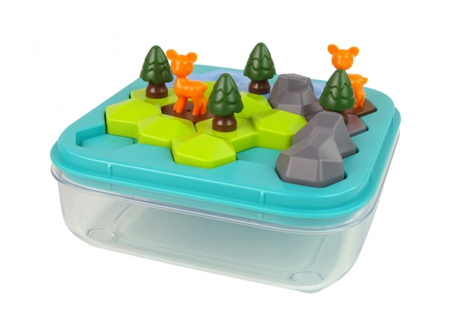 Jeu éducatif de puzzle Tetris Animaux de la forêt
