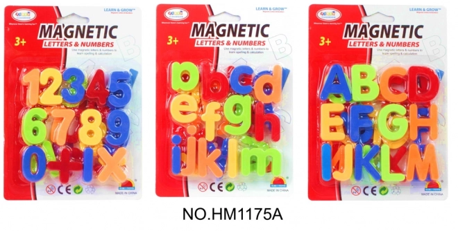 Lettres et chiffres magnétiques