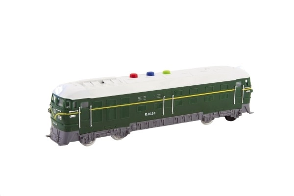 Locomotive en plastique avec effets lumineux et sonores
