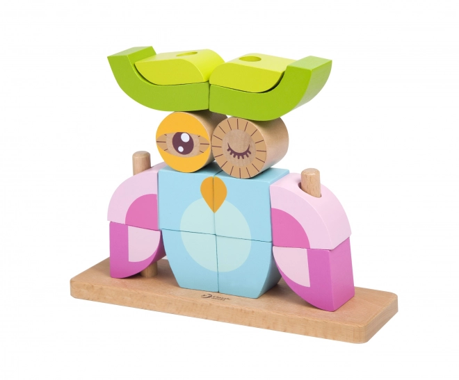 Puzzle en bois - Chouette