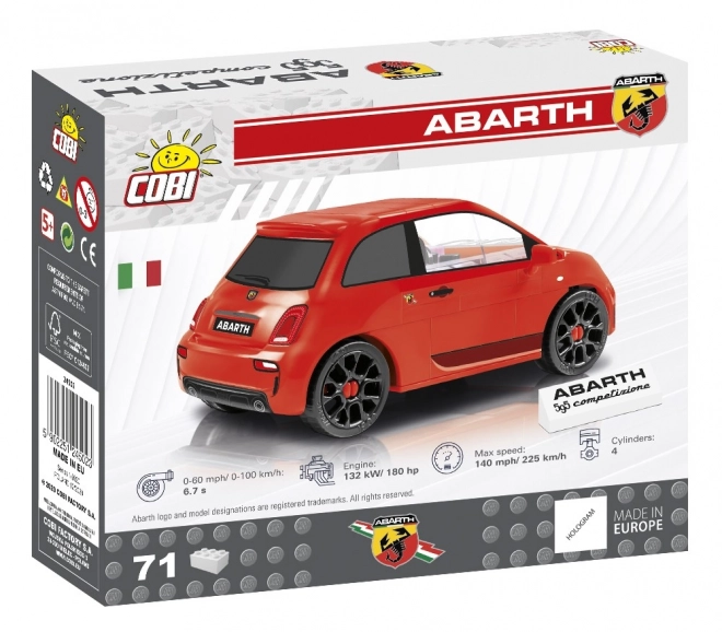 Modèle en kit Abarth 595 Competizione