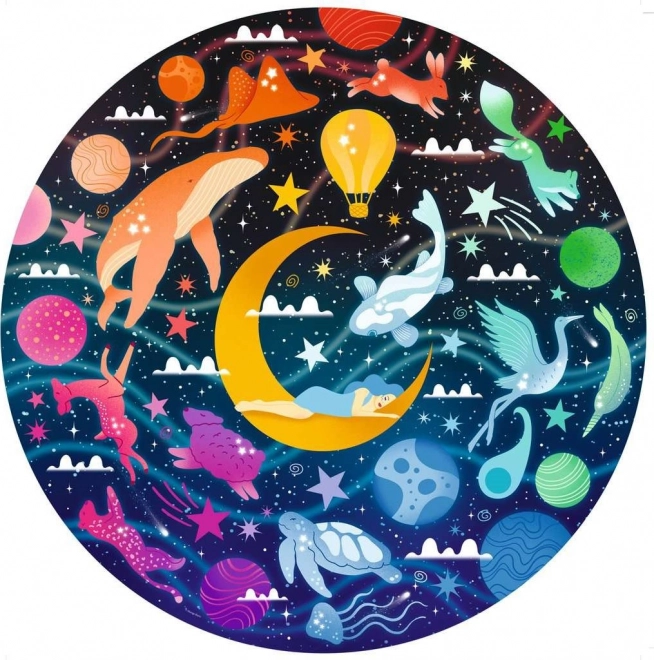 Puzzle 500 pièces palette de couleurs – rêves