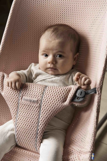 BABYBJÖRN - Transat BLISS MESH - Rose Perle – Rose Nacré