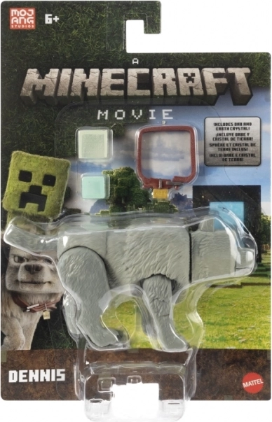 Figurine de film Minecraft Loup