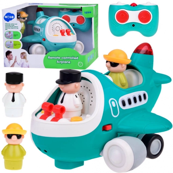 Avion interactif avec pilote