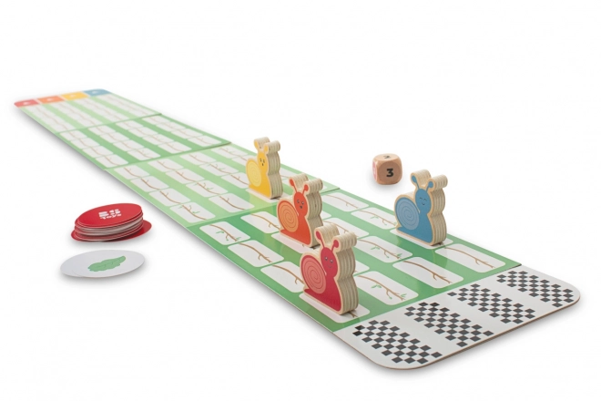 Courses d'escargots – jeu de société familial amusant