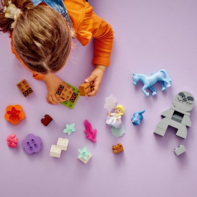 LEGO DUPLO Disney Elsa et Bruni dans la forêt enchantée