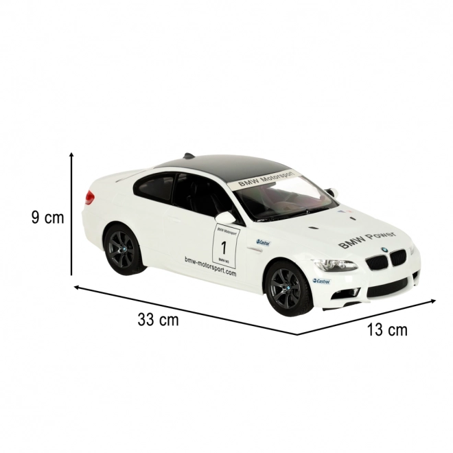 Rastar 48000 BMW M3 1:14 télécommande voiture blanche