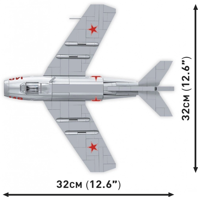 COBI 2416 Guerre de Corée MIG-15 FAGOT, 1:32, 504 k, 1 f