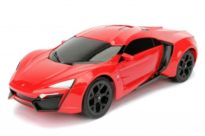 Voiture télécommandée Rápidos et Dangereux Lykan Hypersport