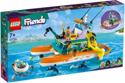 lego friends navire de sauvetage en mer