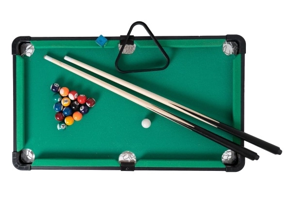 Billard de table bois/plastique en boîte 62x36x6cm