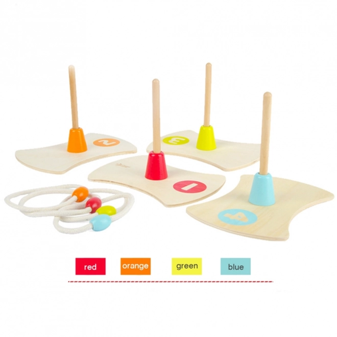 Jeu de cible en bois de Classic World