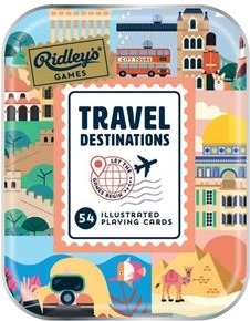 Cartes à jouer Ridley's Games destinations touristiques