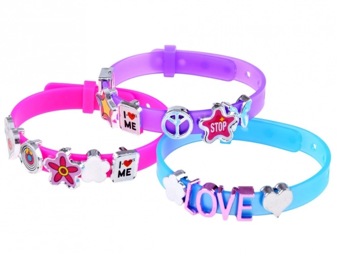 Kit créatif pour bracelets avec lettres