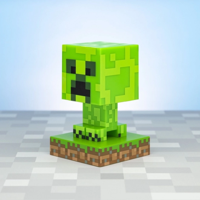 Icône lumineuse Minecraft - Creeper
