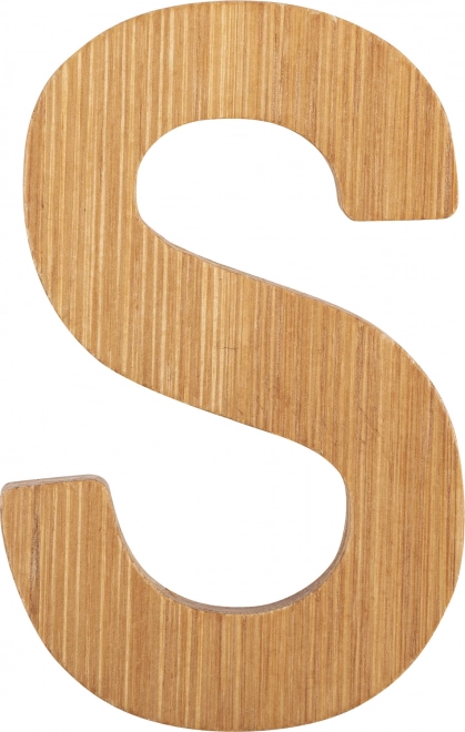 Lettre S en bambou small foot