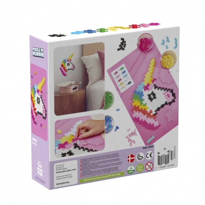 Plus-Plus Assemble par numéros - Licorne 250 pcs