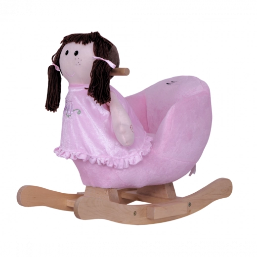 Jouet à bascule Princess avec tresses