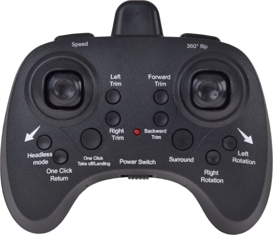 Quadcopter drone télécommandé avec LEDs