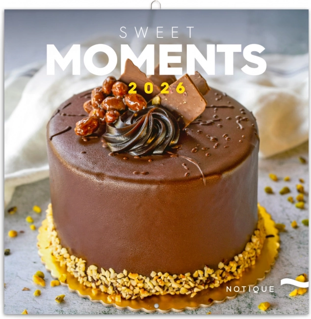 Calendrier de notes Moments Sucrés 2026